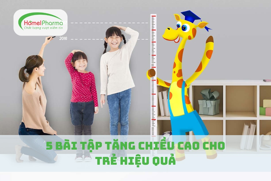 5 Bài Tập Tăng Chiều Cao Cho Trẻ Hiệu Quả