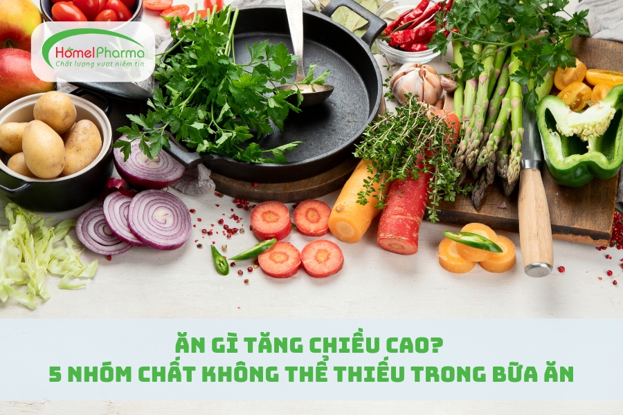 Ăn Gì Tăng Chiều Cao? 5 Nhóm Chất Không Thể Thiếu Trong Bữa Ăn