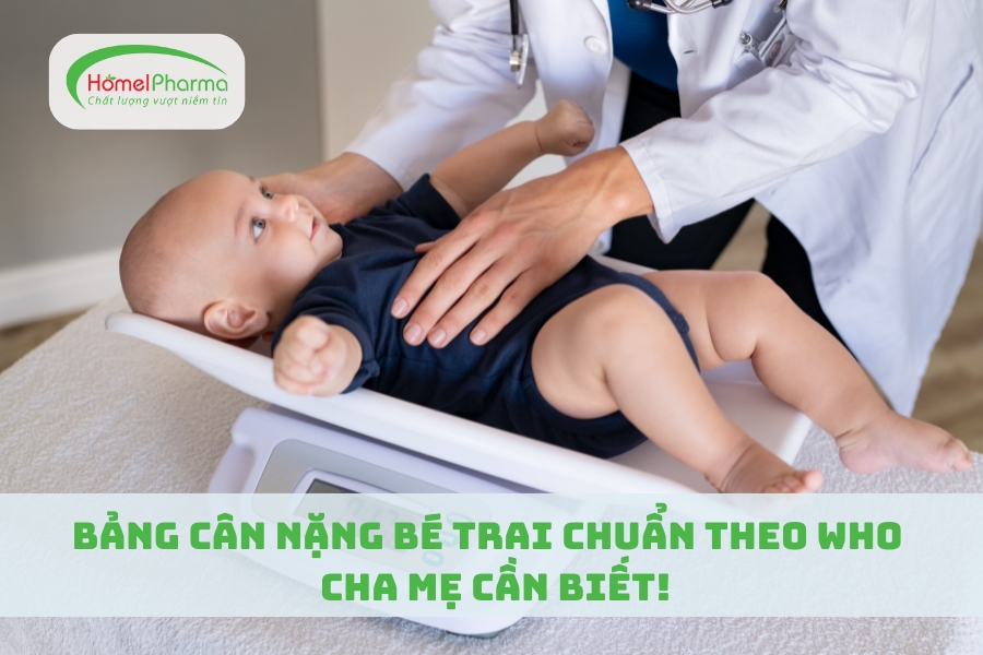 Bảng Cân Nặng Bé Trai Chuẩn Theo WHO – Cha Mẹ Cần Biết