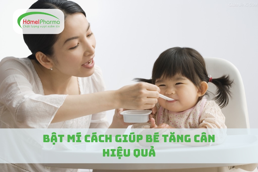 Bật Mí Cách Giúp Bé Tăng Cân Hiệu Quả