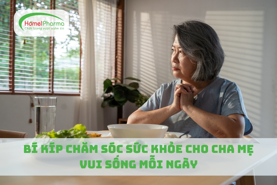 Bí Kíp Chăm Sóc Sức Khỏe Cho Cha Mẹ Vui Sống Mỗi Ngày