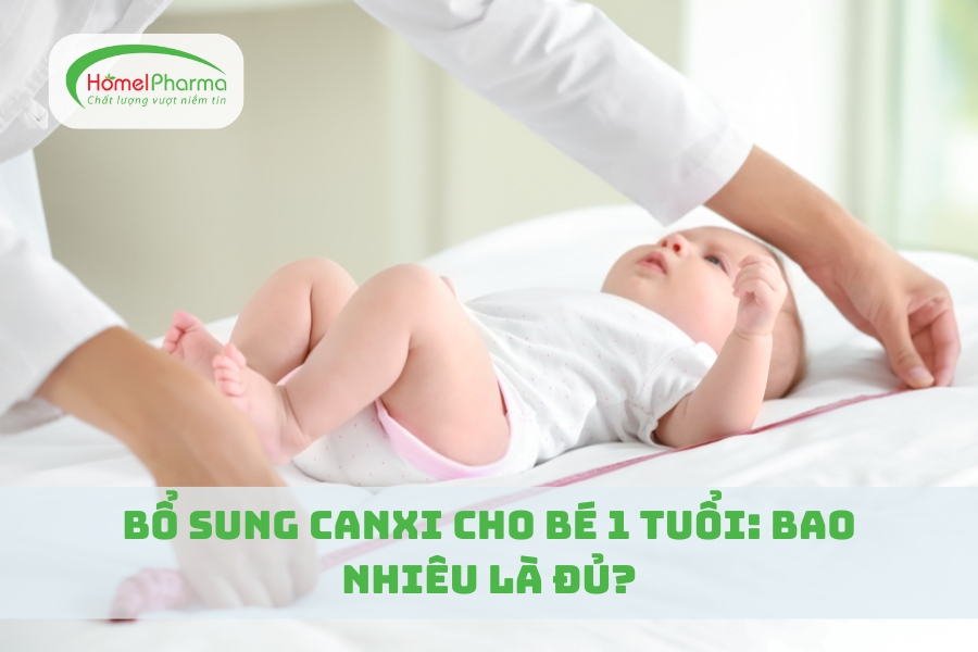 Bổ Sung Canxi Cho Bé 1 Tuổi: Bao Nhiêu Là Đủ?