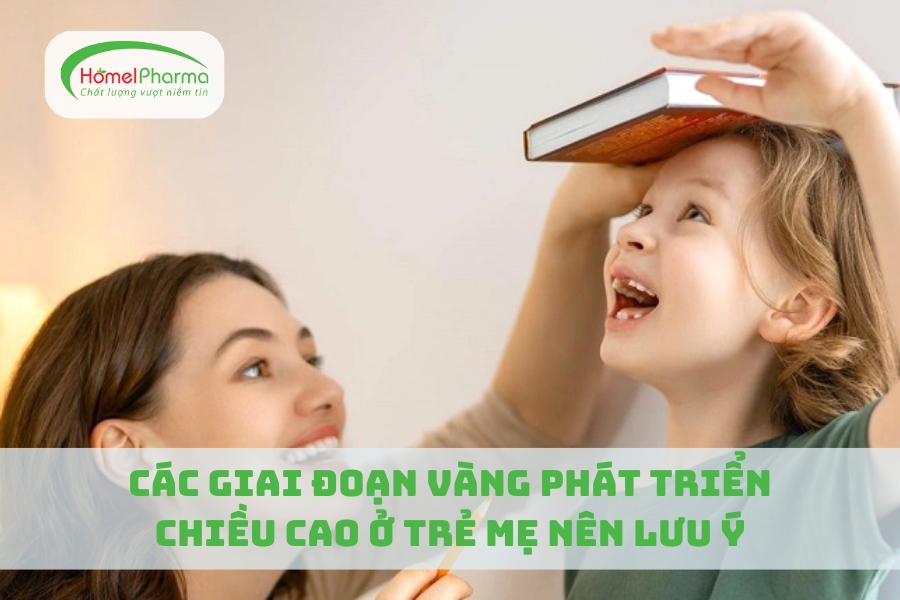 Các Giai Đoạn Vàng Phát Triển Chiều Cao Ở Trẻ Mẹ Nên Lưu Ý