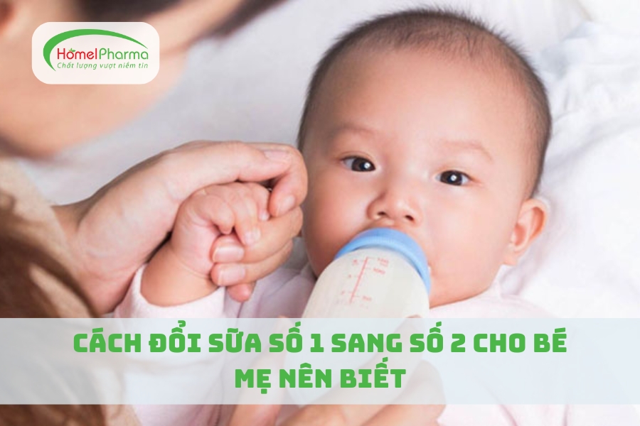 Cách Đổi Sữa Số 1 Sang Số 2 Cho Bé Mẹ Nên Biết