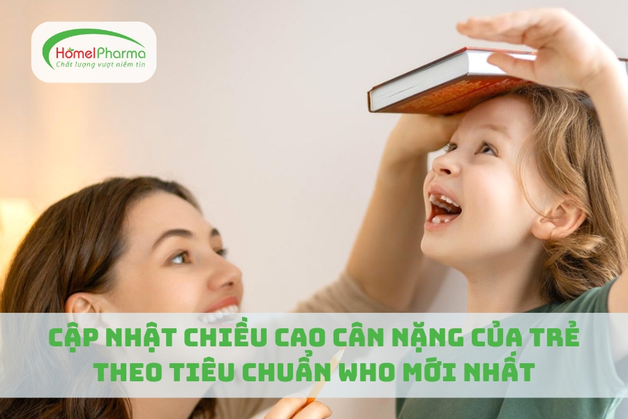 Cập Nhật Chiều Cao Cân Nặng Của Trẻ Theo Tiêu Chuẩn WHO Mới Nhất