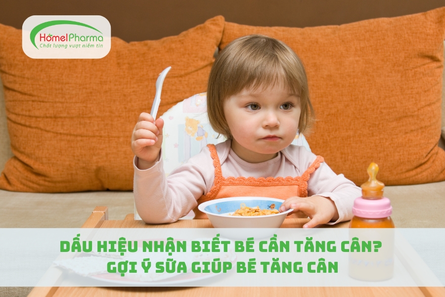 Dấu Hiệu Nhận Biết Bé Cần Tăng Cân? Gợi Ý Sữa Giúp Bé Tăng Cân