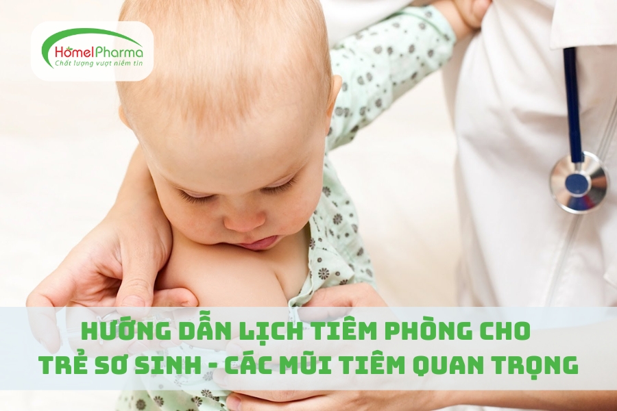 Hướng Dẫn Lịch Tiêm Phòng Cho Trẻ Sơ Sinh - Các Mũi Tiêm Quan Trọng