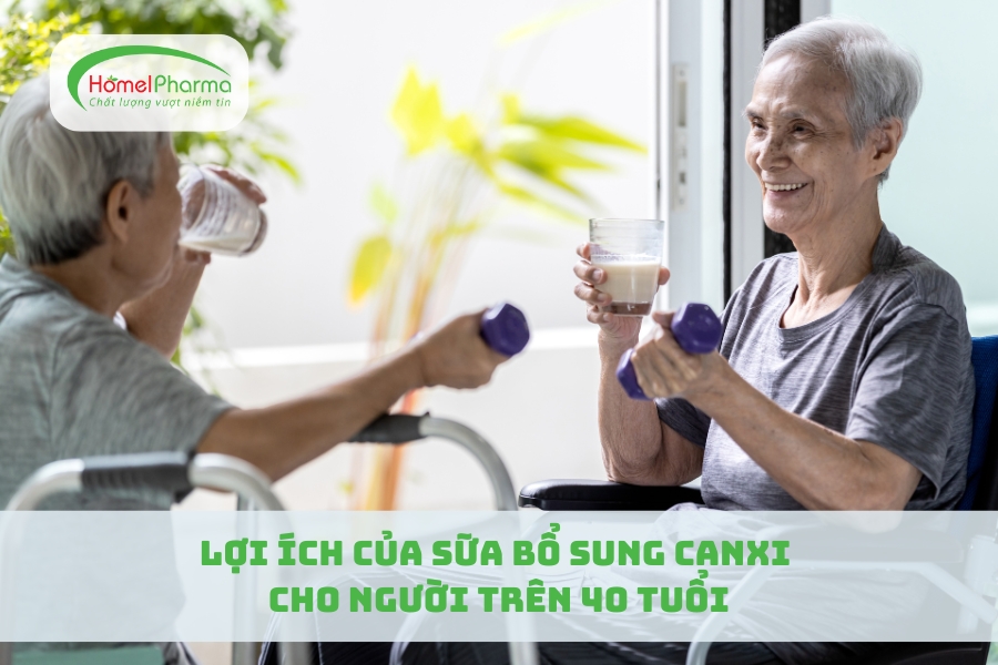 Lợi Ích Của Sữa Bổ Sung Canxi Cho Người Trên 40 Tuổi