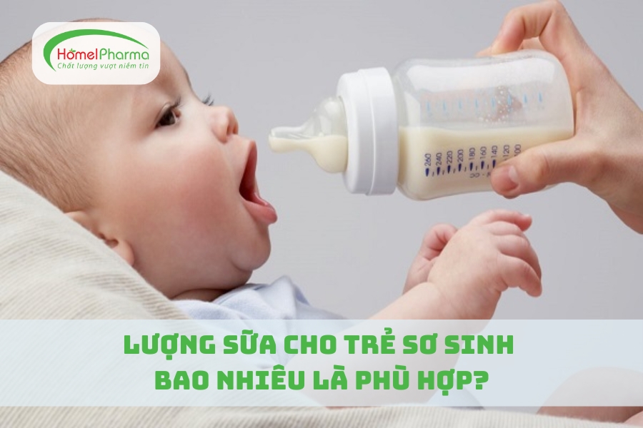 Lượng Sữa Cho Trẻ Sơ Sinh Bao Nhiêu Là Phù Hợp?