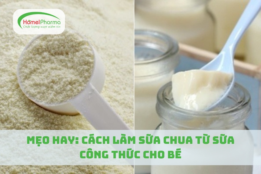 Mẹo Hay: Cách Làm Sữa Chua Từ Sữa Công Thức Cho Bé