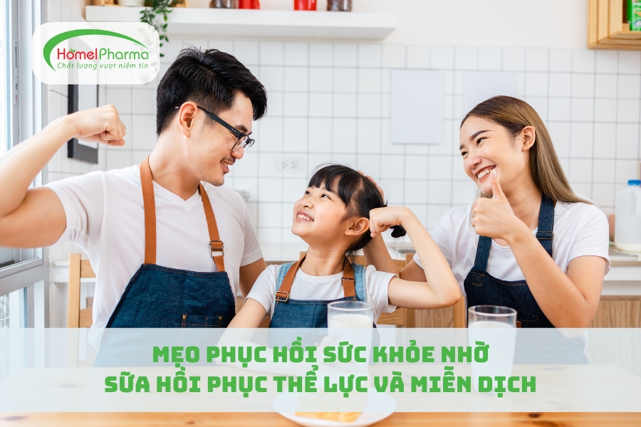 Mẹo Phục Hồi Sức Khỏe Nhờ Sữa Hồi Phục Thể Lực Và Miễn Dịch