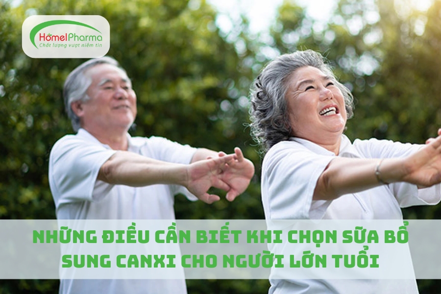 Những Điều Cần Biết Khi Chọn Sữa Bổ Sung Canxi Cho Người Lớn Tuổi