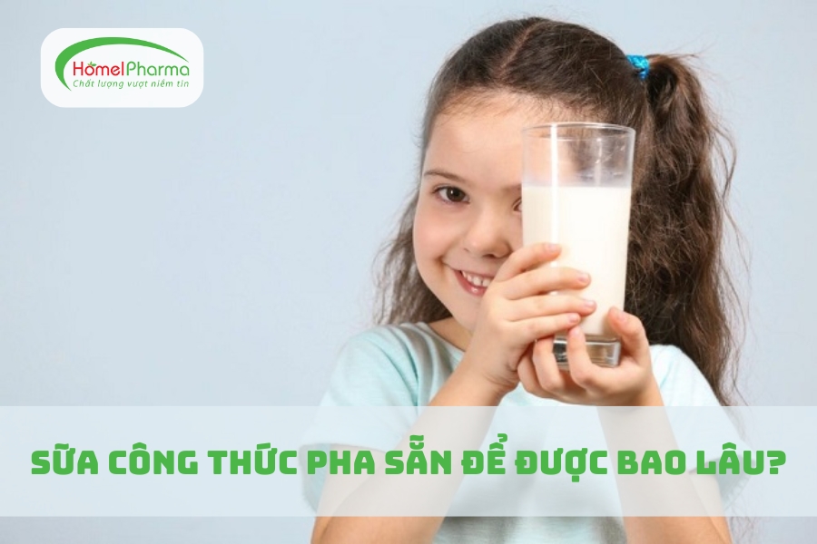 Giải Đáp: Sữa Công Thức Pha Sẵn Để Được Bao Lâu?