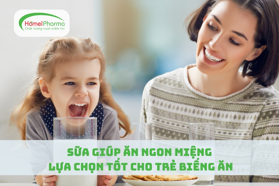 Sữa Giúp Ăn Ngon Miệng: Lựa Chọn Tốt Cho Trẻ Biếng Ăn