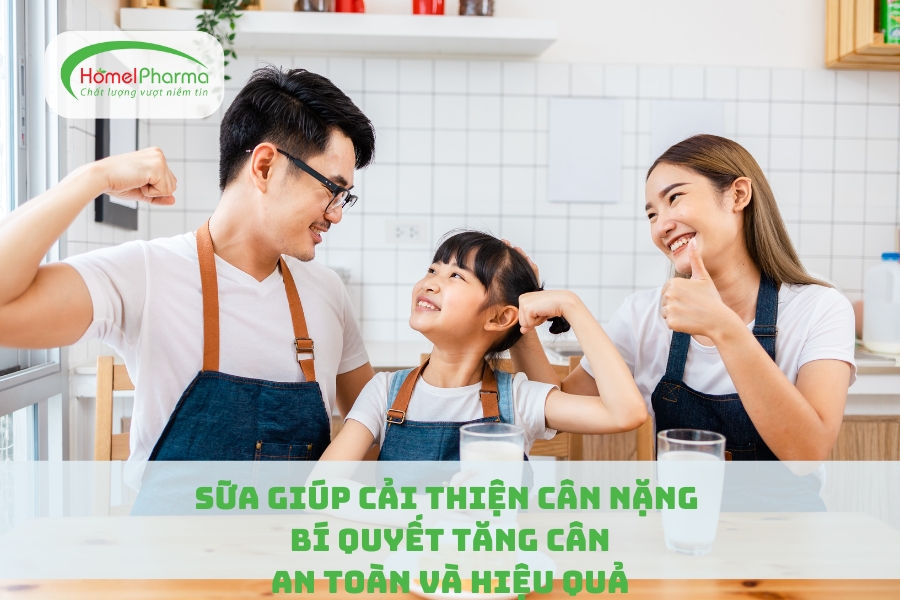 Sữa Giúp Cải Thiện Cân Nặng: Bí Quyết Tăng Cân An Toàn và Hiệu Quả