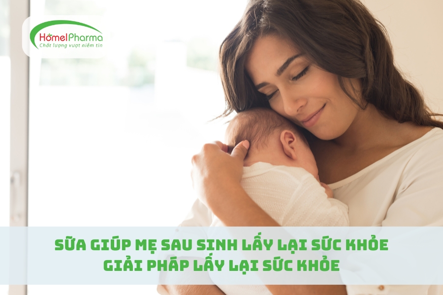 Sữa Giúp Mẹ Sau Sinh Lấy Lại Sức Khỏe: Giải Pháp Lấy Lại Sức Khỏe