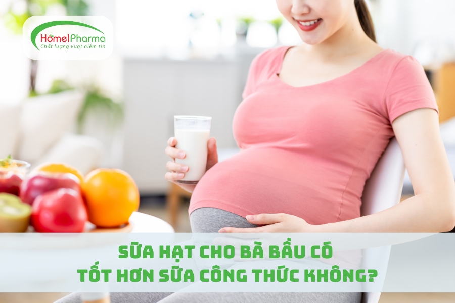 Sữa Hạt Cho Bà Bầu Có Tốt Hơn Sữa Công Thức Không?