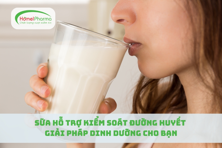 Sữa Hỗ Trợ Kiểm Soát Đường Huyết: Giải Pháp Dinh Dưỡng Cho Bạn