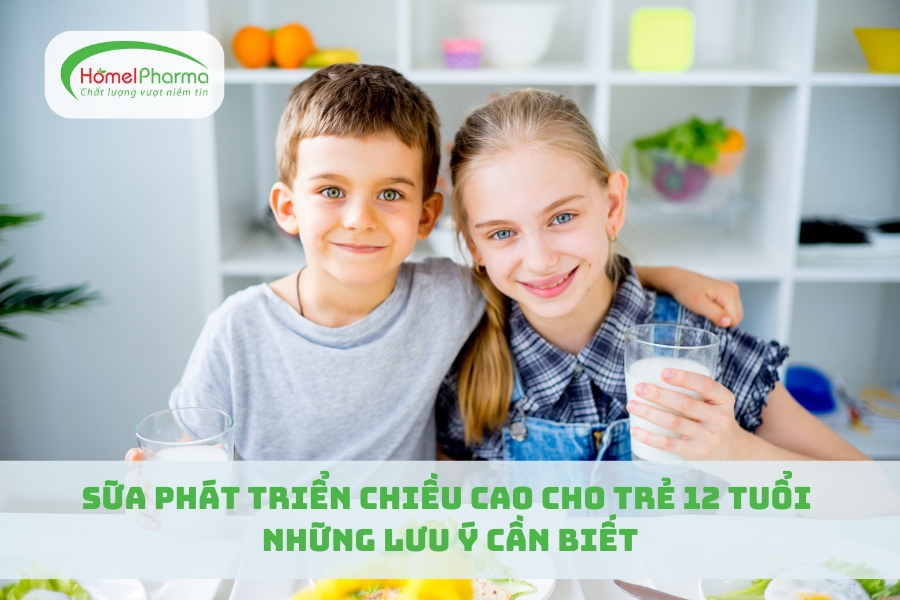 Sữa Phát Triển Chiều Cao Cho Trẻ 12 Tuổi: Những Lưu Ý Cần Biết