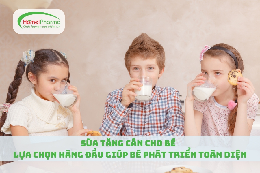 Sữa Tăng Cân Cho Bé: Lựa Chọn Hàng Đầu Giúp Bé Phát Triển Toàn Diện