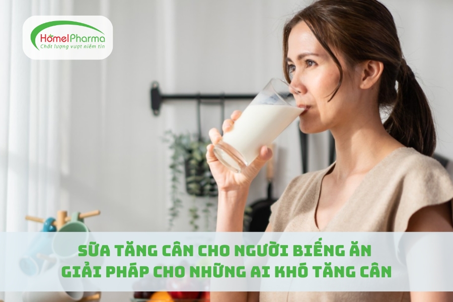 Sữa Tăng Cân Cho Người Biếng Ăn: Giải Pháp Cho Những Ai Khó Tăng Cân