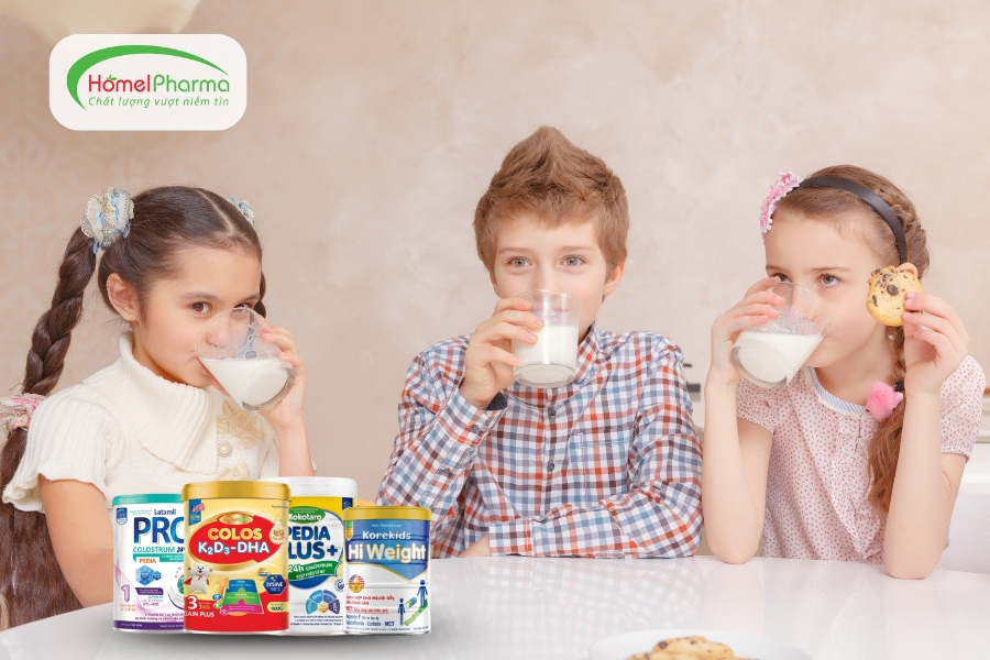 Sữa Tăng Cân Cho Trẻ Thấp Còi: Loại Sữa Nào Tốt Và An Toàn?