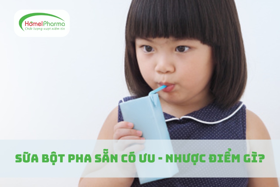 Sữa Bột Pha Sẵn Có Ưu - Nhược Điểm Gì