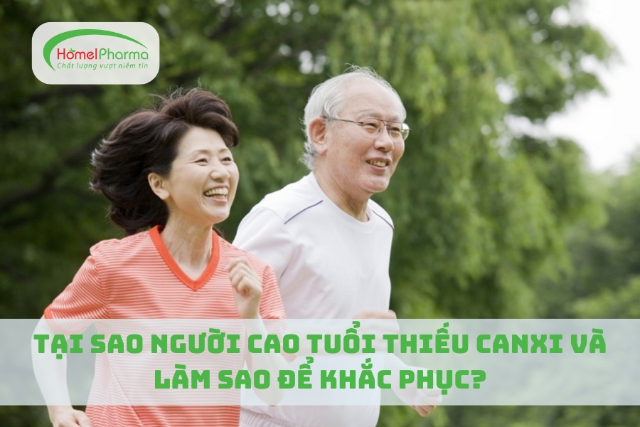 Tại Sao Người Cao Tuổi Thiếu Canxi Và Làm Sao Để Khắc Phục?