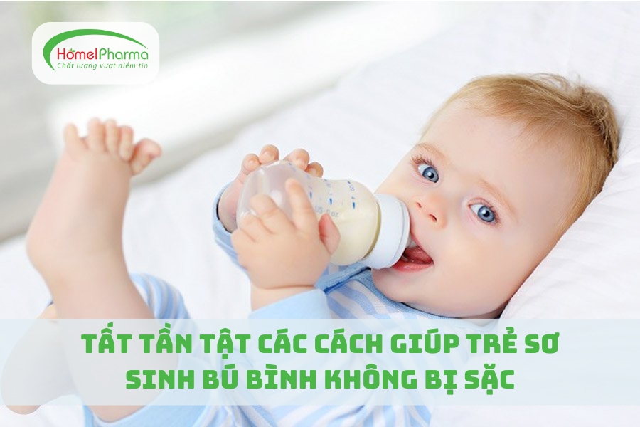 Tất Tần Tật Các Cách Giúp Trẻ Sơ Sinh Bú Bình Không Bị Sặc