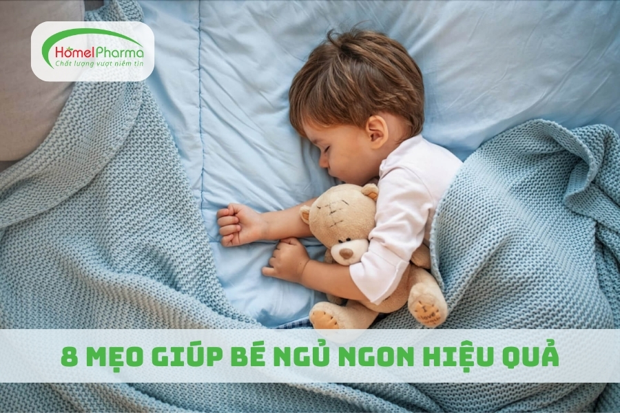 8 Mẹo Giúp Bé Ngủ Ngon Hiệu Quả