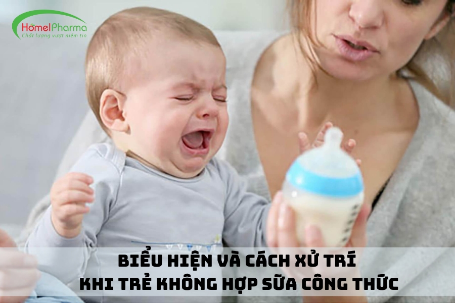 Biểu Hiện Và Cách Xử Trí Khi Trẻ Không Hợp Sữa Công Thức