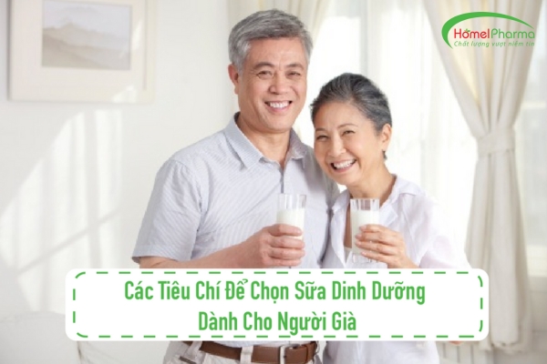 Các Tiêu Chí Để Chọn Sữa Dinh Dưỡng Dành Cho Người Già