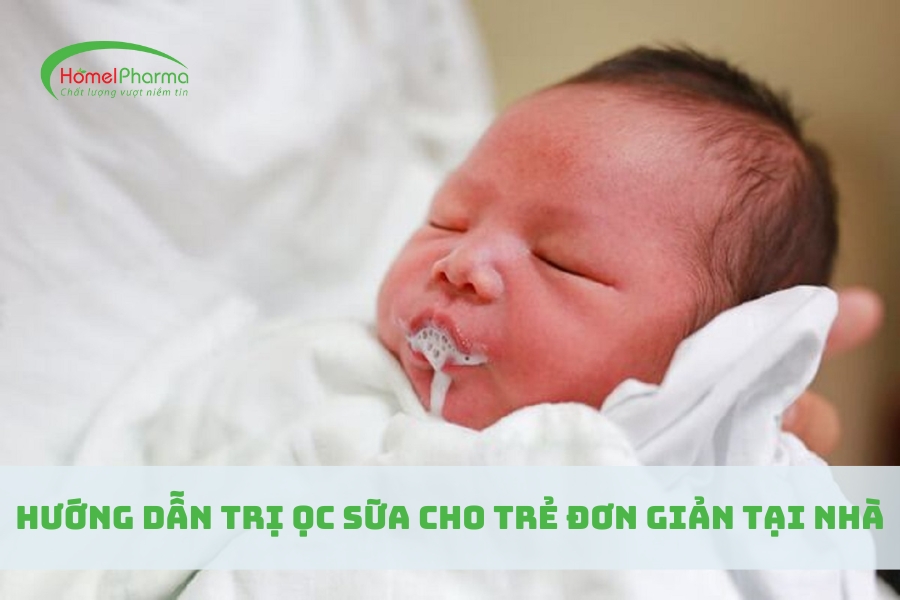 Hướng Dẫn Trị Ọc Sữa Cho Trẻ Đơn Giản Tại Nhà