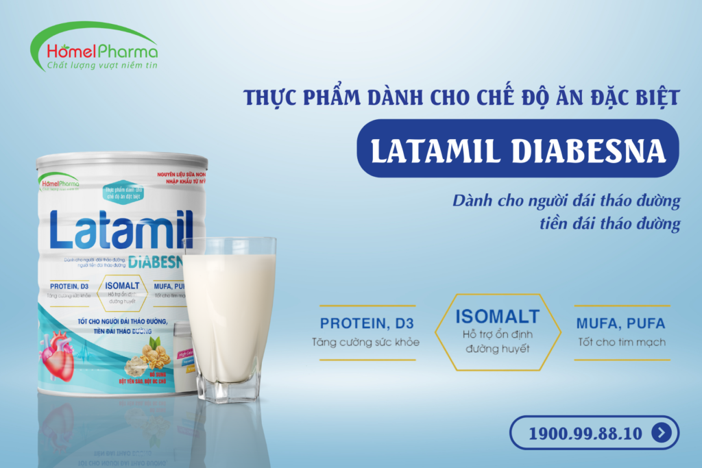  Latamil Diabesna - Dành cho người đái tháo đường, tiền đái tháo đường