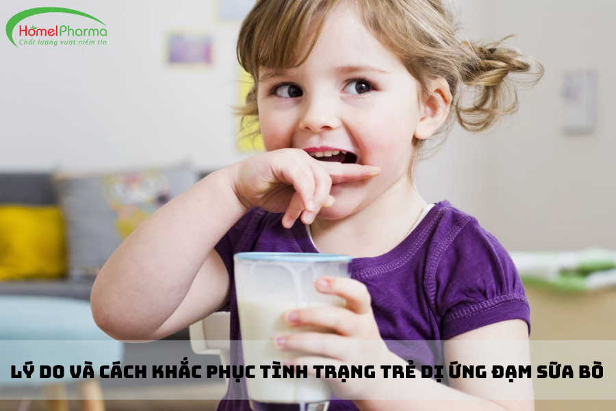 Lý Do Và Cách Khắc Phục Tình Trạng Trẻ Dị Ứng Đạm Sữa Bò