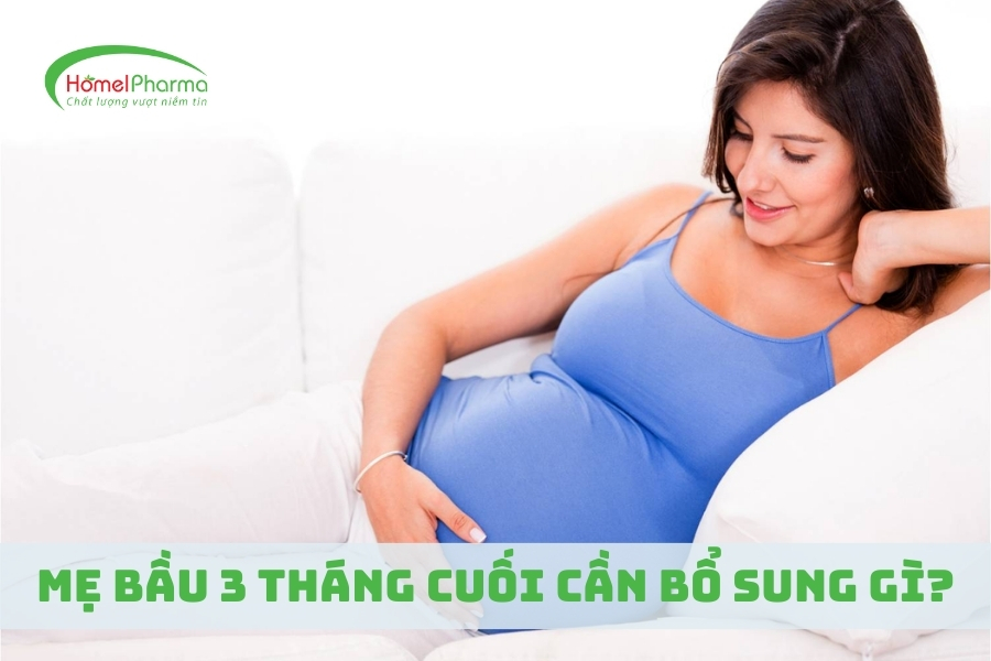 Mẹ Bầu 3 Tháng Cuối Cần Bổ Sung Gì?