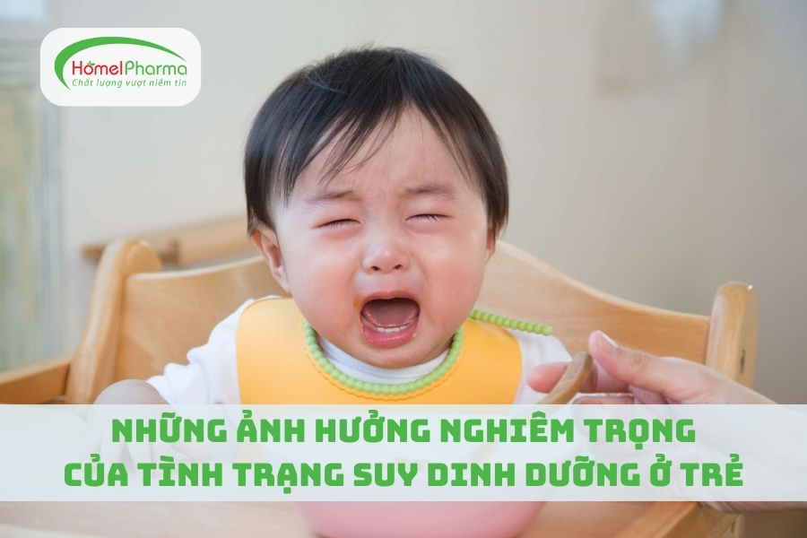 Những Ảnh Hưởng Nghiêm Trọng Của Tình Trạng Suy Dinh Dưỡng Ở Trẻ