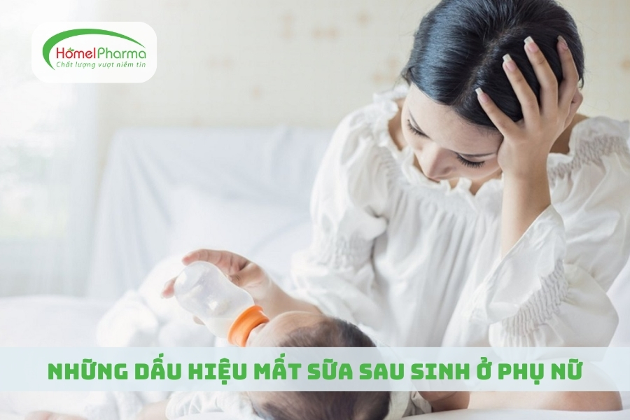 Những Dấu Hiệu Mất Sữa Sau Sinh Ở Phụ Nữ