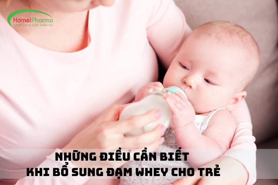 Những Điều Cần Biết Khi Bổ Sung Đạm Whey Cho Trẻ