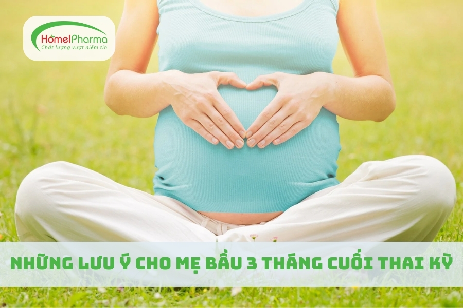 Những Lưu Ý Cho Mẹ Bầu 3 Tháng Cuối Thai Kỳ