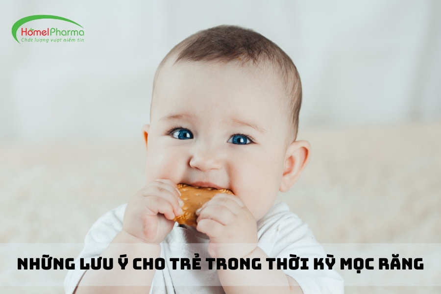 Những Lưu Ý Cho Trẻ Trong Thời Kỳ Mọc Răng