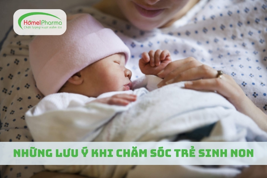 Những Lưu Ý Khi Chăm Sóc Trẻ Sinh Non