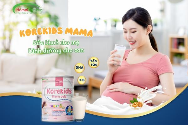 Sữa Korekids Mama Gold - Dinh Dưỡng Cho Mẹ Bầu Và Cho Con Bú