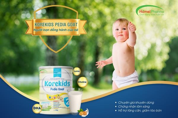 Sữa Korekids Pedia Goat - Người Bạn Đồng Hành Của Trẻ 1 - 6 Tuổi