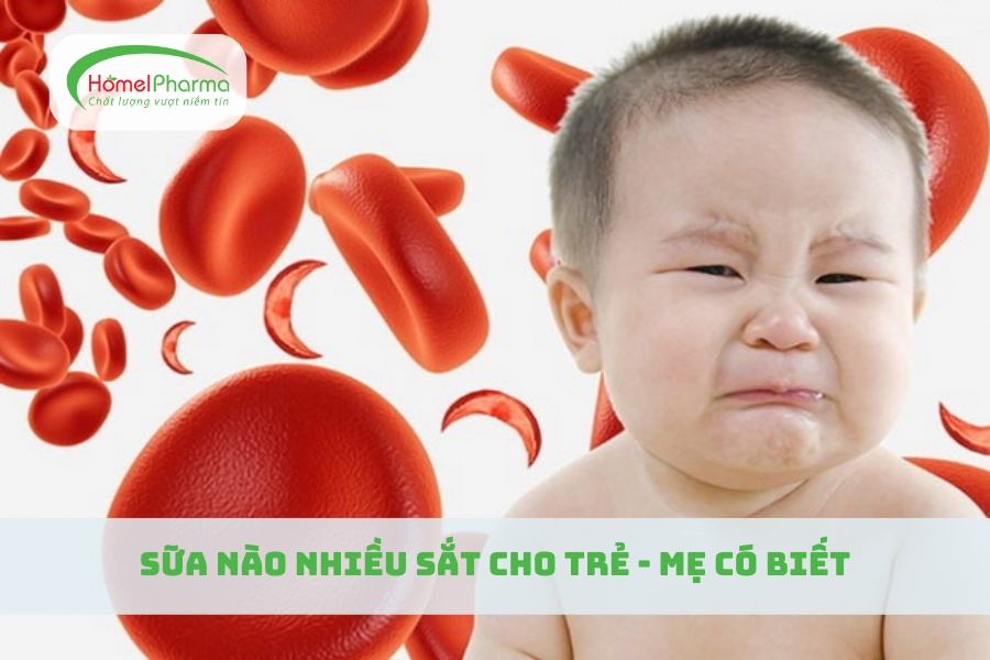 Sữa Nào Nhiều Sắt Cho Trẻ - Mẹ Có Biết