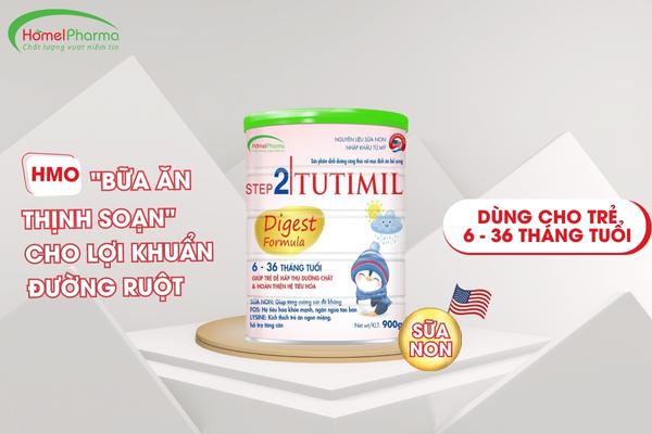 Sữa Tutimil Digest Step 2 - Nguồn Dinh Dưỡng Hoàn Hảo Bổ Sung Cho Trẻ