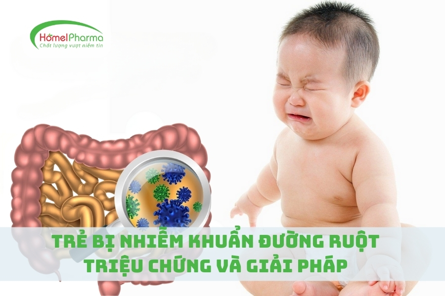 Trẻ Bị Nhiễm Khuẩn Đường Ruột - Triệu Chứng Và Giải Pháp