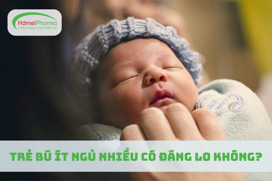 Trẻ Bú Ít Ngủ Nhiều Có Đáng Lo Không?