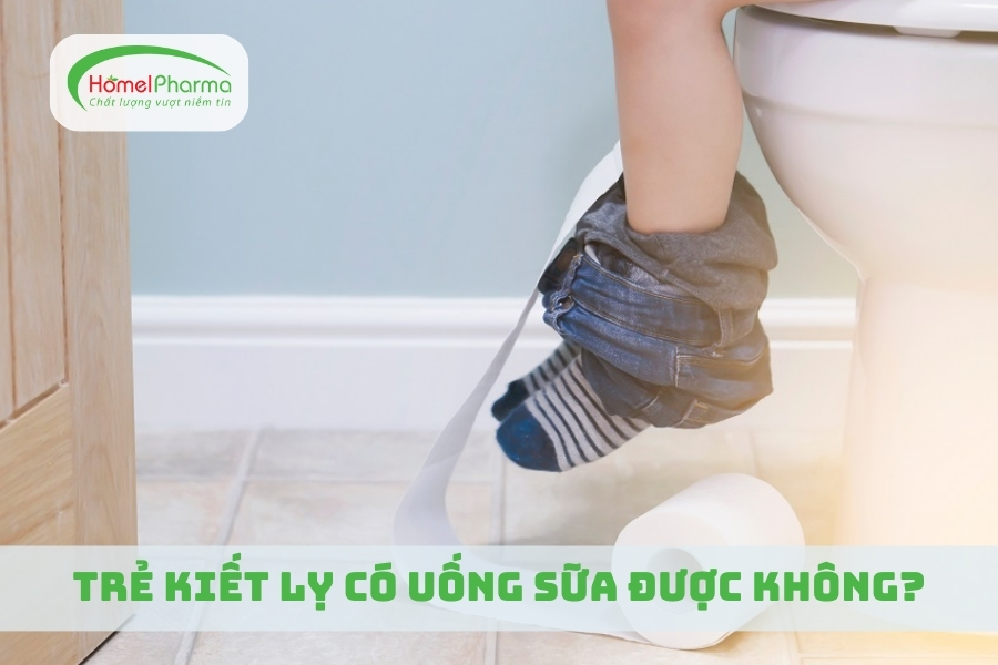 Trẻ Kiết Lỵ Có Uống Sữa Được Không?