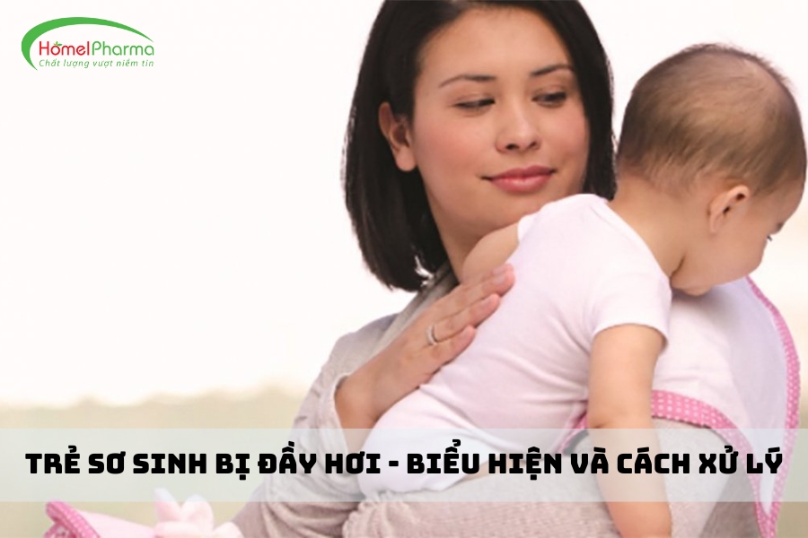 Trẻ Sơ Sinh Bị Đầy Hơi - Biểu Hiện Và Cách Xử Lý